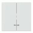 Schneider Electric Merten MEG3420-0325 dupla billentyű fényjelzős funkciókhoz aktívfehér - System-M (M-Plan / M-Pure / M-Smart)
