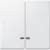 Schneider Electric Merten MEG3420-0419 dupla billentyű fényjelzős funkciókhoz mattfehér - System-M (M-Plan / M-Pure / M-Smart)