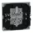 Schneider Electric Merten MEG3420-0460 dupla billentyű fényjelzős funkciókhoz alumínium - System-M (M-Plan / M-Pure / M-Smart)