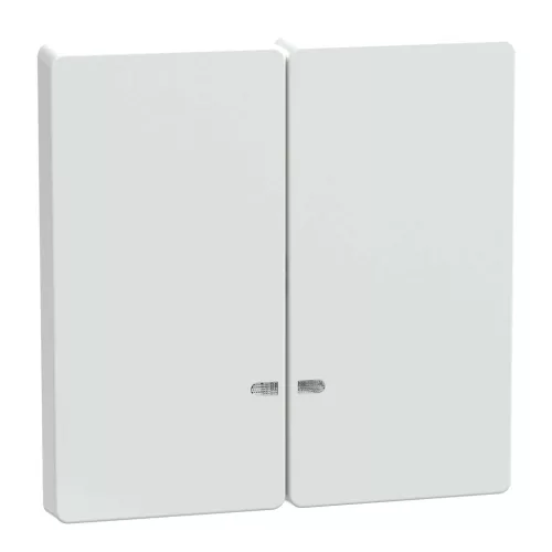 Schneider Electric Merten MEG3420-6035 Dupla billentyű, fényjelzős funkciókhoz, System-D, lótuszfehér