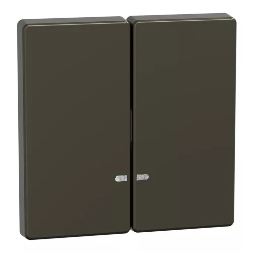 Schneider Electric Merten MEG3420-6052 Dupla billentyű, fényjelzős funkciókhoz, System-D, mokka