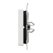 Schneider Electric Merten MEG3424-0319 IP44-es dupla billentyű fényjelzős funkciókhoz polárfehér - System-M (M-Plan / M-Pure / M-Smart)