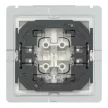 Schneider Electric Merten MEG3424-0319 IP44-es dupla billentyű fényjelzős funkciókhoz polárfehér - System-M (M-Plan / M-Pure / M-Smart)