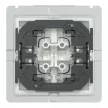 Schneider Electric Merten MEG3424-0325 IP44-es dupla billentyű fényjelzős funkciókhoz aktívfehér - System-M (M-Plan / M-Pure / M-Smart)