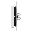 Schneider Electric Merten MEG3424-0325 IP44-es dupla billentyű fényjelzős funkciókhoz aktívfehér - System-M (M-Plan / M-Pure / M-Smart)