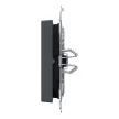 Schneider Electric Merten MEG3424-0414 IP44-es dupla billentyű fényjelzős funkciókhoz antracit - System-M (M-Plan / M-Pure / M-Smart)