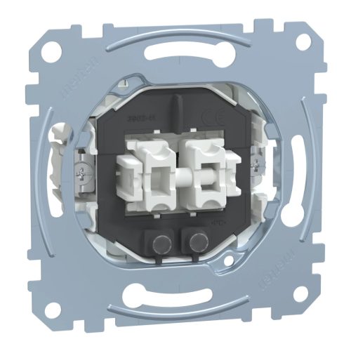 Schenider Electric Merten MEG3535-0000 csillárkapcsoló betét (105), jelzőfénnyel, burkolat és keret nélkül, csavaros bekötés, süllyesztett, 16A 250V