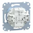 Schenider Electric Merten MEG3536-0000 váltókapcsoló betét (106), jelzőfénnyel, burkolat és keret nélkül, csavaros bekötés, süllyesztett, 16A 250V