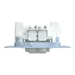 Schenider Electric Merten MEG3602-0000 kétpólusú kapcsoló betét (102), ellenőrzőfénnyel, burkolat és keret nélkül, rugós bekötés, süllyesztett, 16A 250V