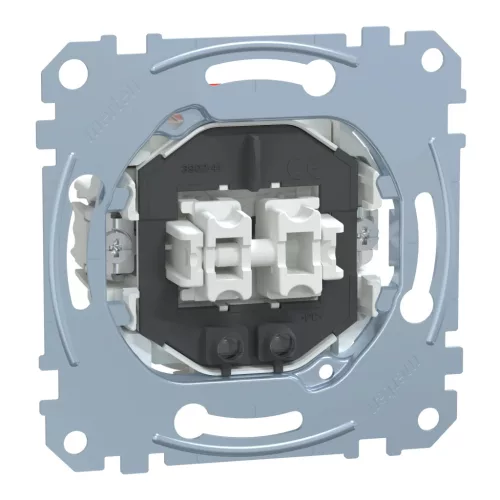 Schenider Electric Merten MEG3605-0000 csillárkapcsoló betét (105), ellenőrzőfénnyel, burkolat és keret nélkül, rugós bekötés, süllyesztett, 16A 250V