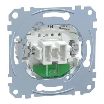Schneider Electric Merten MEG3636-0000 Váltókapcsoló, jelzőfénnyel, rugós, 16AX