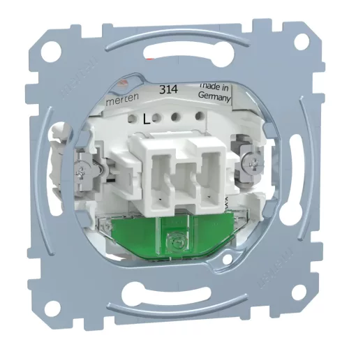 Schneider Electric Merten MEG3636-0000 Váltókapcsoló, jelzőfénnyel, rugós, 16AX