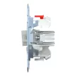 Schneider Electric Merten MEG3636-0000 Váltókapcsoló, jelzőfénnyel, rugós, 16AX