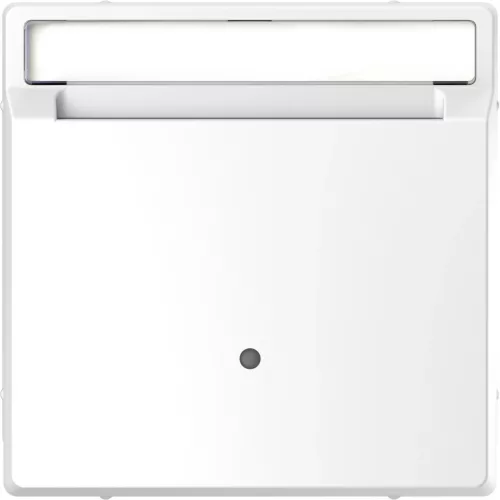Schneider Electric Merten MEG3854-6035 fedlap hotelkártya kapcsolókhoz  lótuszfehér - System-D (D-Life / D-Antik)