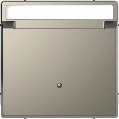 Schneider Electric Merten MEG3854-6050 fedlap hotelkártya kapcsolókhoz  nikkel - System-D (D-Life / D-Antik)
