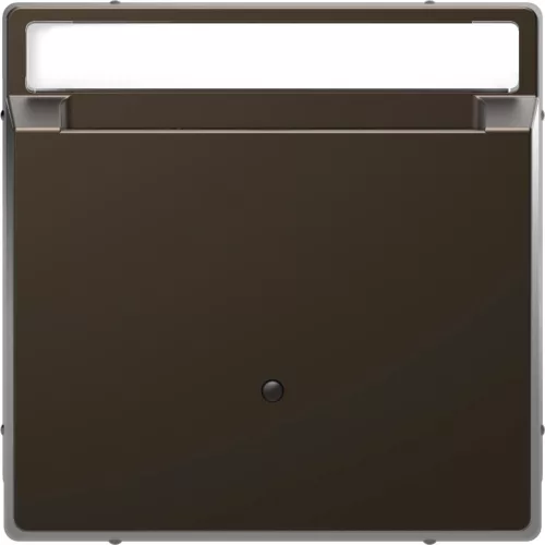 Schneider Electric Merten MEG3854-6052 fedlap hotelkártya kapcsolókhoz  mokka - System-D (D-Life / D-Antik)