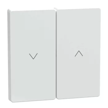Schneider Electric Merten MEG3855-6035 Dupla billentyű, redőnyvezérléshez, System-D, lótuszfehér