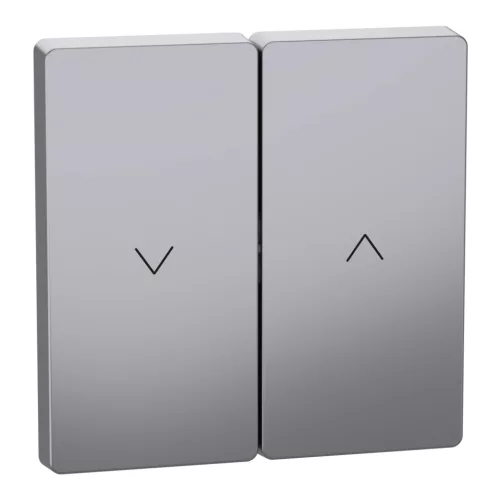 Schneider Electric Merten MEG3855-6036 Dupla billentyű, redőnyvezérléshez, System-D, acél