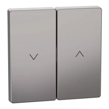 Schneider Electric Merten MEG3855-6050 Dupla billentyű, redőnyvezérléshez, System-D, nikkel