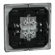 Schneider Electric Merten MEG3855-6052 Dupla billentyű, redőnyvezérléshez, System-D, mokka