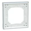 Schneider Electric Merten MEG4010-2320 M-Plan egyes keret, kristályfehér (üveg)