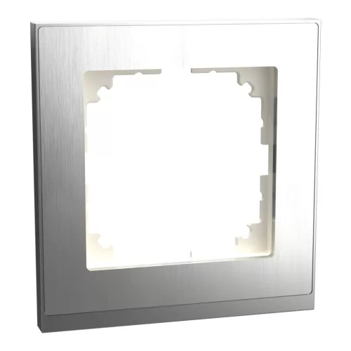 Schneider Electric Merten MEG4010-3646 M-Pure egyes keret, rozsdamentes acél/alumínium (fém)