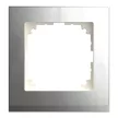Schneider Electric Merten MEG4010-3646 M-Pure egyes keret, rozsdamentes acél/alumínium (fém)