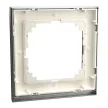Schneider Electric Merten MEG4010-3646 M-Pure egyes keret, rozsdamentes acél/alumínium (fém)