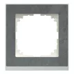 Schneider Electric Merten MEG4010-3669 M-Pure egyes keret, pala/ alumínium (kő)