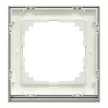 Schneider Electric Merten MEG4010-3669 M-Pure egyes keret, pala/ alumínium (kő)