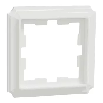 Schneider Electric Merten MEG4010-4735 D-Antik egyes keret, lótuszfehér