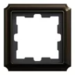 Schneider Electric Merten D-Antik MEG4010-4752 egyes fém keret mokka - System-D