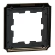 Schneider Electric Merten D-Antik MEG4010-4752 egyes fém keret mokka - System-D