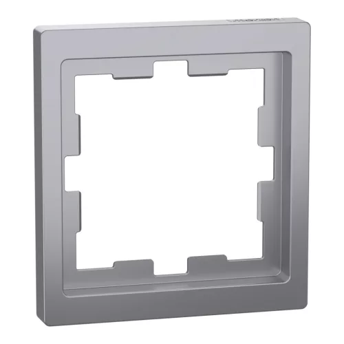 Schneider Electric Merten MEG4010-6536 D-Life egyes keret, acél