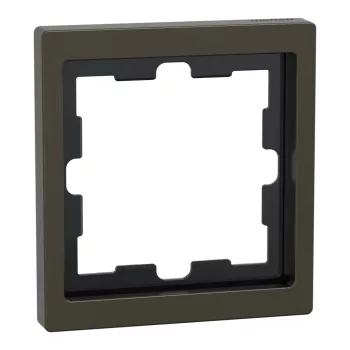   Schneider Electric Merten D-Life MEG4010-6552 egyes fém keret mokka - System-D