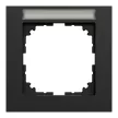 Schneider Electric Merten M-Pure MEG4011-3603 feliratozható egyes keret fekete - System-M