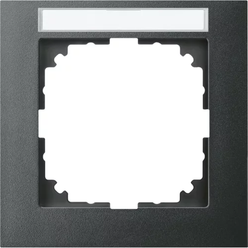 Schneider Electric Merten MEG4011-3614 M-Pure feliratozható egyes keret, antracit