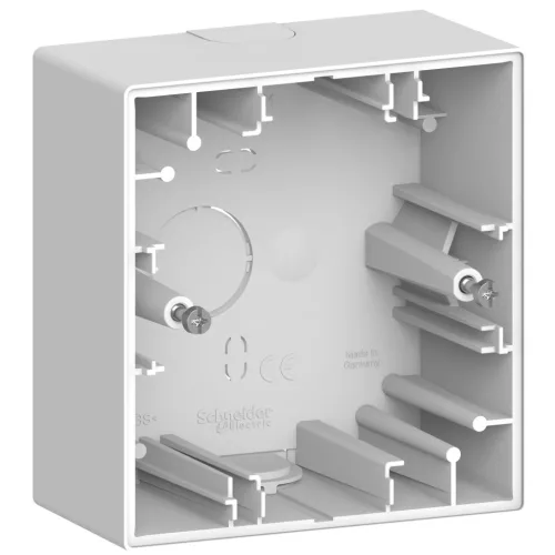 Schneider Electric Merten MEG4014-6535 Egyes kiemelődoboz, System-D, lótuszfehér