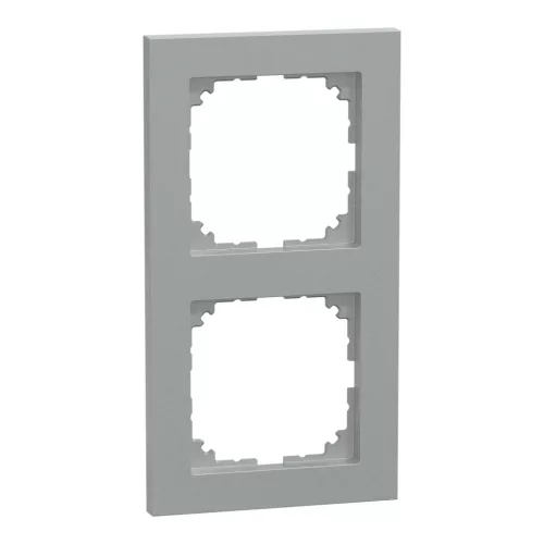Schneider Electric Merten MEG4020-3660 M-Pure kettes keret, alumínium