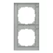 Schneider Electric Merten MEG4020-3660 M-Pure kettes keret, alumínium