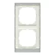 Schneider Electric Merten MEG4020-3669 M-Pure kettes keret, pala/ alumínium (kő)