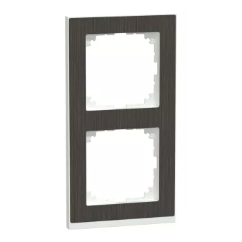   Schneider Electric Merten M-Pure MEG4020-3674 kettes keret tölgy/aktívfehér függőleges és vízszintes elhelyezéssel - System-M