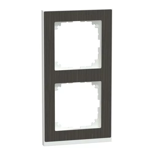 Schneider Electric Merten M-Pure MEG4020-3674 kettes keret tölgy/aktívfehér függőleges és vízszintes elhelyezéssel - System-M