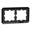 Schneider Electric Merten MEG4020-4752 D-Antik kettes keret, mokka