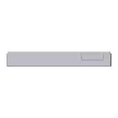 Schneider Electric Merten MEG4020-6536 D-Life kettes keret, acél