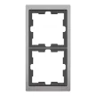 Schneider Electric Merten MEG4020-6550 D-Life kettes keret, nikkel