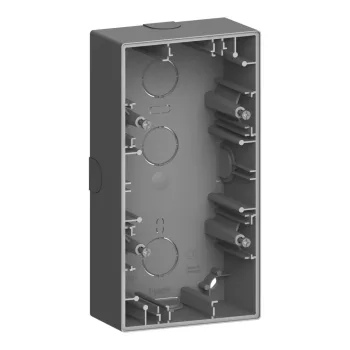 Schneider Electric Merten MEG4024-6534 Kettes kiemelődoboz, System-D, antracit