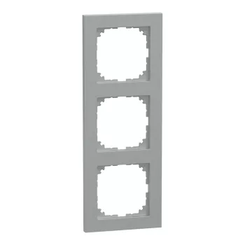 Schneider Electric Merten MEG4030-3660 M-Pure hármas keret, alumínium
