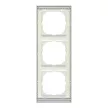 Schneider Electric Merten MEG4030-3669 M-Pure hármas keret, pala/alumínium (kő)