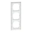 Schneider Electric Merten MEG4030-3674 M-Pure hármas keret, tölgy/aktívfehér (fa)